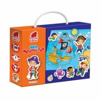 Piraci gra magnetyczna. Wydawca: Roter Kafer. SmakLiter.pl Opakowanie Piraci gra magnetyczna