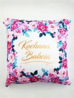 Poduszka Flowers Kochana Babcia. Wydawca: Jawi. SmakLiter.pl Opakowanie Poduszka Flowers Kochana Babcia