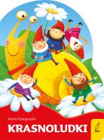 Poeci dla dzieci. Wykrojnik. Krasnoludki. Autor: Konopnicka Maria. SmakLiter.pl Okładka książki Poeci dla dzieci. Wykrojnik. Krasnoludki