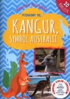 Poznajmy się Kangur symbol Australii. Autor: Małgorzata Zdziechowska. SmakLiter.pl Okładka książki Poznajmy się Kangur symbol Australii