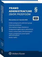 Okładka książki Prawo administracyjne. Zbiór przepisów