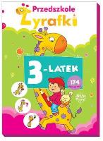 Przedszkole Żyrafki. 3-latek. Autor: Lekan Elżbieta, Joanna Myjak (ilustr.). SmakLiter.pl Okładka książki Przedszkole Żyrafki. 3-latek