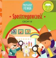 Przygody Fenka. Spostrzegawczość. Autor: DOMINIKA GAŁKA. SmakLiter.pl Okładka książki Przygody Fenka. Spostrzegawczość