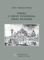 Okładka książki Publika z strony fundowania szkoły rycerskiej