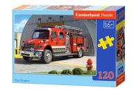 Okładka książki Puzzle 120 Wóz strażacki CASTOR