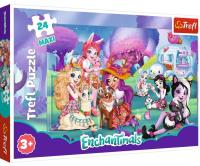 Opakowanie Puzzle 24 maxi Wesoły świat Enchantimals TREFL