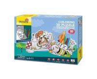 Puzzle 3D Piórnik pszczółka i ramka ślimak do kolorowania. Wydawca: Cubic Fun. SmakLiter.pl Opakowanie Puzzle 3D Piórnik pszczółka i ramka ślimak do kolorowania