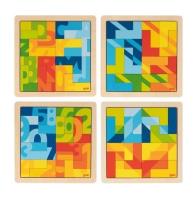 Opakowanie Puzzle Mozaika w kształcie literek L