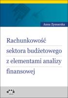 Okładka książki Rachunkowość sektora budżetowego z elementami analizy finansowej