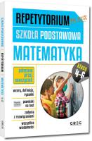 Repetytorium - szkoła podstawowa. Matematyka, kl. 4-6. Autor: Roman Gancarczyk. SmakLiter.pl Okładka książki Repetytorium - szkoła podstawowa. Matematyka, kl. 4-6