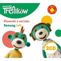 Okładka książki Rodzina Treflików -piosenki z serialu sezon 1-4 CD