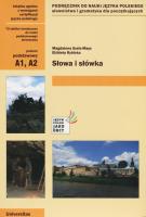 Słowa i słówka. Podręcznik do nauki J. polskiego. Autor: Szelc-Mays Magdalena, Rybicka Elżbieta. SmakLiter.pl Okładka książki Słowa i słówka. Podręcznik do nauki J. polskiego
