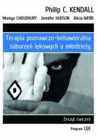 Terapia pozn.-behaw. zaburzeń lękowych u młod. ćw. Autor: Philip C. Kendall. SmakLiter.pl Okładka książki Terapia pozn.-behaw. zaburzeń lękowych u młod. ćw