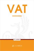 VAT WYD. 22. Autor: Opracowanie zbiorowe. SmakLiter.pl Okładka książki VAT WYD. 22