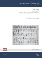 Okładka książki Vesperae. Liturgia. Concerti quatuor vocum