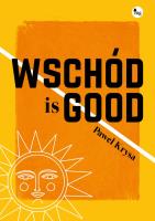 Wschód is GOOD. Autor: Krysa Paweł. SmakLiter.pl Okładka książki Wschód is GOOD