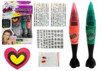 Zestaw do manicure lakiery pisaki kryształki. Wydawca: Lean Toys. SmakLiter.pl Opakowanie Zestaw do manicure lakiery pisaki kryształki