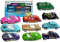 Zestaw samochodów resoraków 10 autek. Wydawca: Lean Toys. SmakLiter.pl Opakowanie Zestaw samochodów resoraków 10 autek