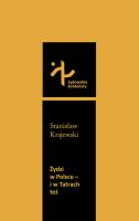 Żydzi w Polsce i w Tatrach też. Autor: Krajewski Stanisław. SmakLiter.pl Okładka książki Żydzi w Polsce i w Tatrach też
