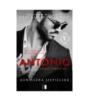 Antonio.Synowie zemsty t.2. Autor: Agnieszka Siepielska. SmakLiter.pl Okładka książki Antonio.Synowie zemsty t.2