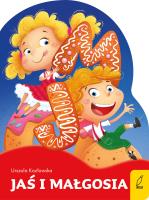 Bajki na dobranoc Jaś i Małgosia. Autor: Urszula Kozłowskaq. SmakLiter.pl Okładka książki Bajki na dobranoc Jaś i Małgosia