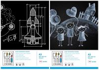 Opakowanie Blok techniczny czarny A3/10K Creatino (10szt)