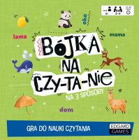 Bójka na czytanie Gra do nauki czytania. Autor: Opracowanie zbiorowe. SmakLiter.pl Okładka książki Bójka na czytanie Gra do nauki czytania