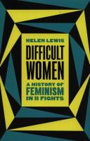 Difficult Women. Autor: Lewis Helen. SmakLiter.pl Okładka książki Difficult Women