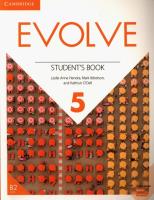 Evolve Level 5 Student's Book. Autor: Hendra Leslie Anne, Ibbotson Mark, O'Dell Kathryn. SmakLiter.pl Okładka książki Evolve Level 5 Student's Book
