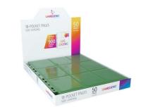Opakowanie Gamegenic:18-Pocket Pages Sideloading-Green(50szt)
