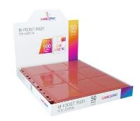 Opakowanie Gamegenic:18-Pocket Pages Sideloading-Red(50szt)