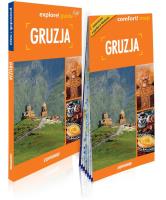 Gruzja light przewodnik + mapa. Autor: Marcin Szymczak. SmakLiter.pl Okładka książki Gruzja light przewodnik + mapa