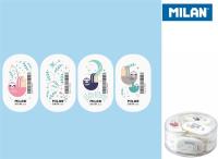 Opakowanie Gumka syntetyczna owalna z nadrukiem (16szt) MILAN
