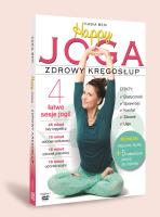 Happy Joga. Zdrowy kręgosłup + DVD. Autor: Kasia Bem. SmakLiter.pl Okładka książki Happy Joga. Zdrowy kręgosłup + DVD