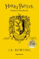 Harry Potter i kamień filozoficzny. Hufflepuff . Autor: Joanne K. Rowling. SmakLiter.pl Okładka książki Harry Potter i kamień filozoficzny. Hufflepuff