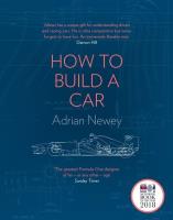 HOW TO BUILD A CAR: The Autobi. Autor: Newey Adrian. SmakLiter.pl Okładka książki HOW TO BUILD A CAR: The Autobi