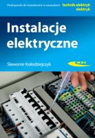 Instalacje elektryczne w2. Autor: Sławomir Kołodziejczyk. SmakLiter.pl Okładka książki Instalacje elektryczne w2