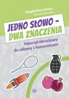 Okładka książki Jedno słowo Dwa znaczenia