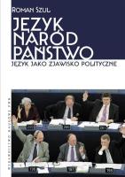 Język Naród Państwo. Autor: Szul Roman. SmakLiter.pl Okładka książki Język Naród Państwo