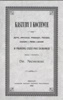 Kaszuby i Kociewie. Autor: Łęgowski Józef. SmakLiter.pl Okładka książki Kaszuby i Kociewie