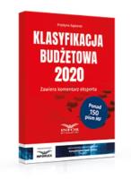 Klasyfikacja Budżetowa 2020. Autor: Gąsiorek Krystyna. SmakLiter.pl Okładka książki Klasyfikacja Budżetowa 2020