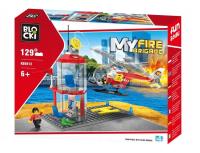 Opakowanie Klocki Blocki MyFireBrigade Strażnica+Heliopter
