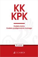 Kodeks karny Kodeks postępowania karnego Edycja Prokuratorska. Autor: Opracowanie zbiorowe. SmakLiter.pl Okładka książki Kodeks karny Kodeks postępowania karnego Edycja Prokuratorska