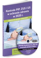 Okładka książki Kontrole PIP, ZUS i US w ochronie zdrowia w 2020 r.