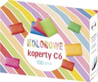 Opakowanie KOPERTY C6 KOLOROWE KB6 OGKO 468 POL MAK