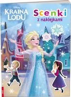 Okładka książki Kraina Lodu. Scenki z naklejkami