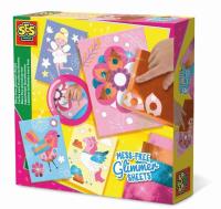 Kreatywna zabawa- błyszczące wyklejanki. Wydawca: SES NL. SmakLiter.pl Opakowanie Kreatywna zabawa- błyszczące wyklejanki