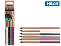Opakowanie Kredki sześciokątne 6 kolorów MILAN