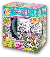 Opakowanie KUBEK DO KOLOROWANIA PANTERA