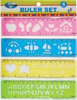 Opakowanie Linijka z szablonami 15cm 86622